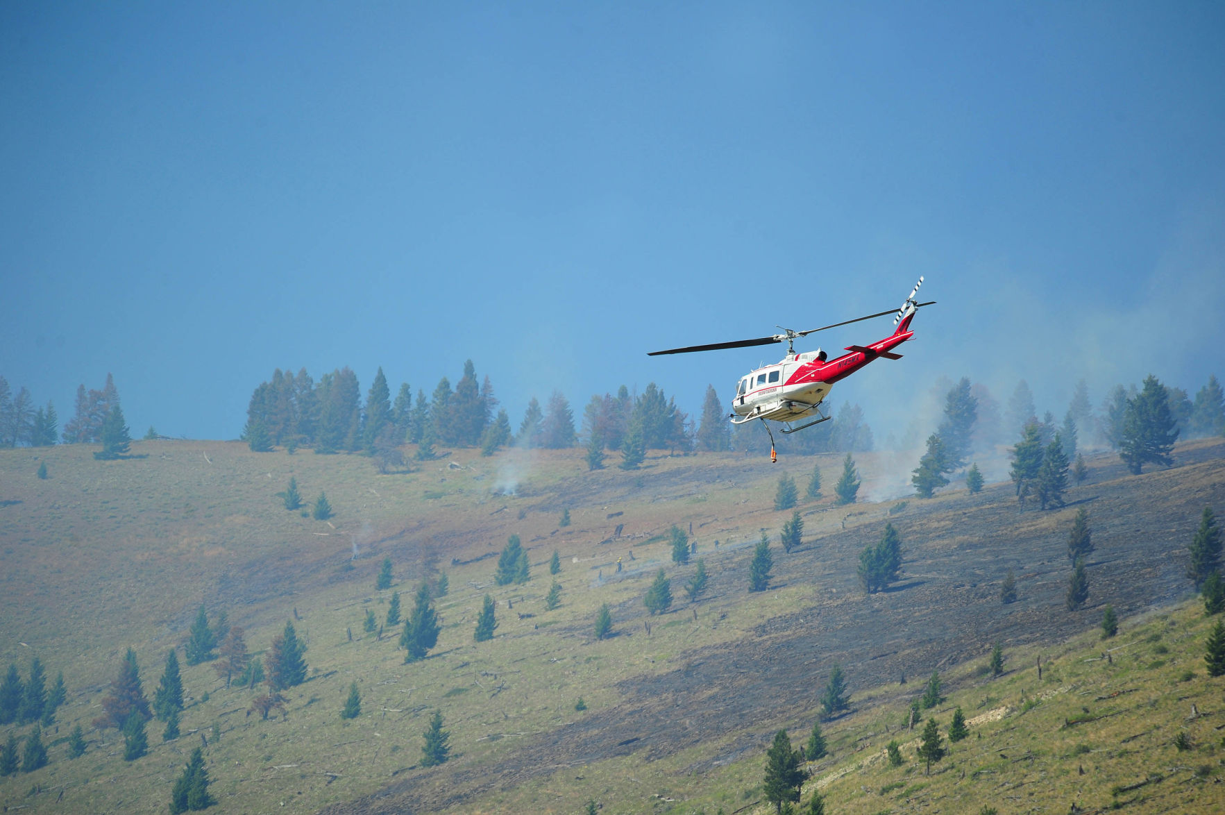 Davis fire day 2